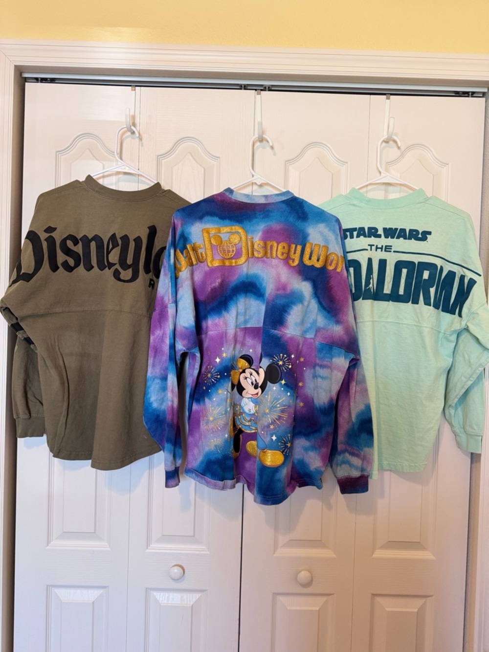 Disney Long Sleeve Shirt Lot (3)